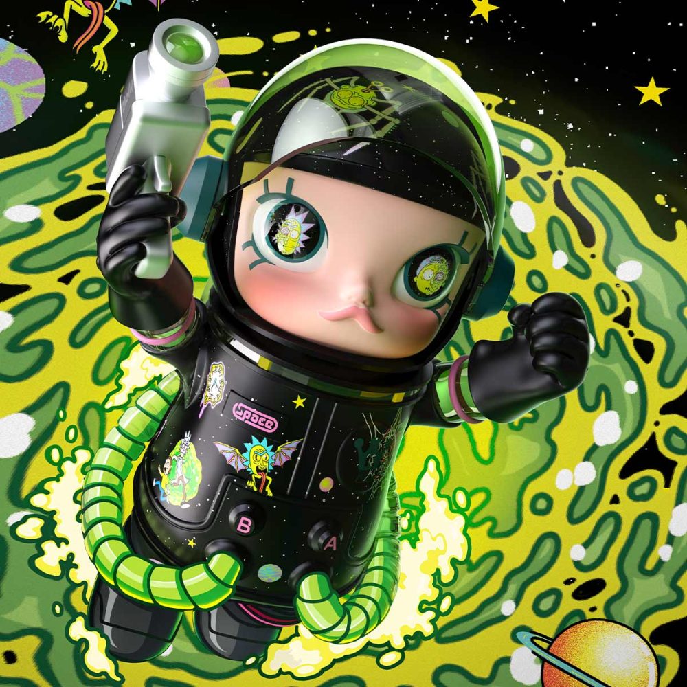 MEGA SPACE MOLLY 400% 瑞克和莫蒂：圖片 3