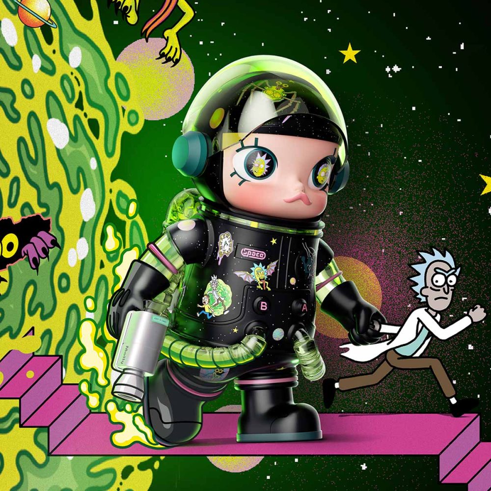 MEGA SPACE MOLLY 400% 瑞克和莫蒂：圖片 2